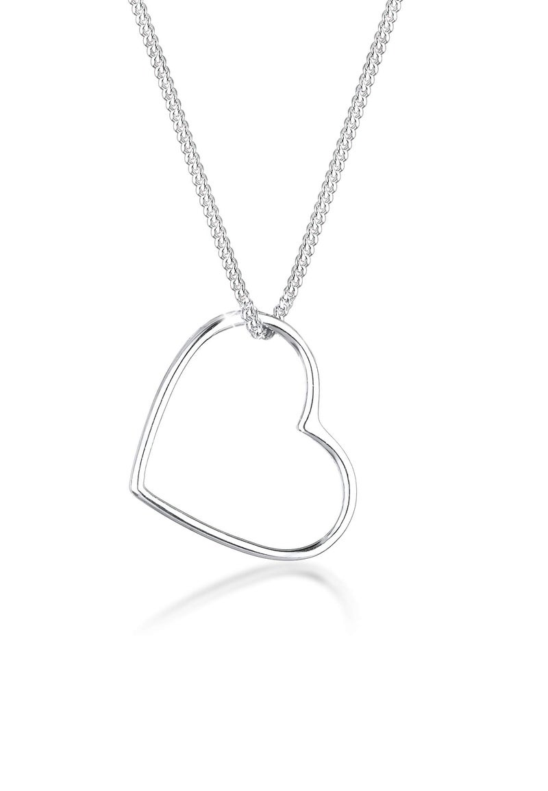 Elli Ladies Heart Pendant Basic in 925 Sterling Silver - Image 1